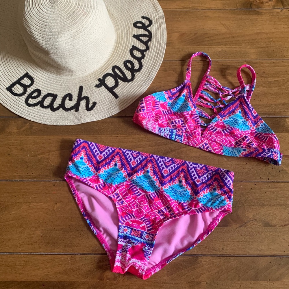 RAISINS GIRLS BIKINI 2 Piece • KIDS size 10 NWOT